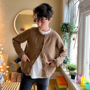 Olive Clothing Wool Cardigan